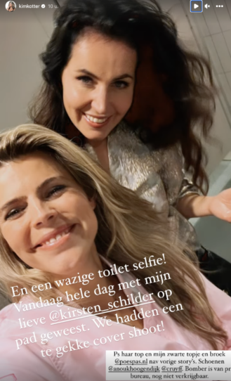 ZIEN Droom beste vriendinnen Kim K tter en Kirsten Schilder komt